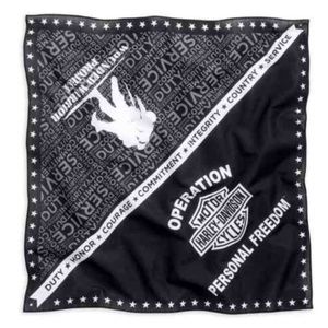 💥 Harley-Davidson Wounded Warrior Project Bandana